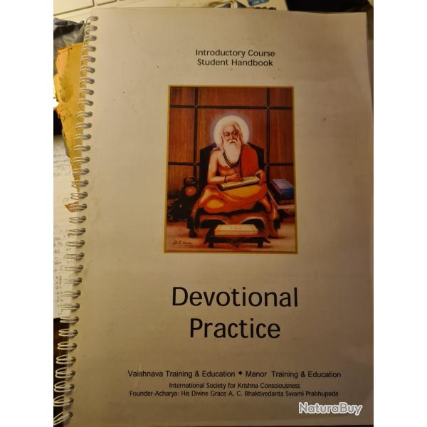 Devotional practice Introductory course student handbook Prabhupada