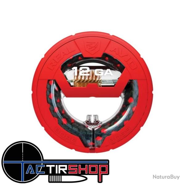 Cordon de nettoyage Boresnake Real Avid Bore Boss Cal 12