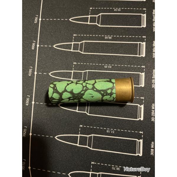 Ancienne douille carton MANUFACTURE FRANAISE D'ARMES & CYCLES cal.16 - d3