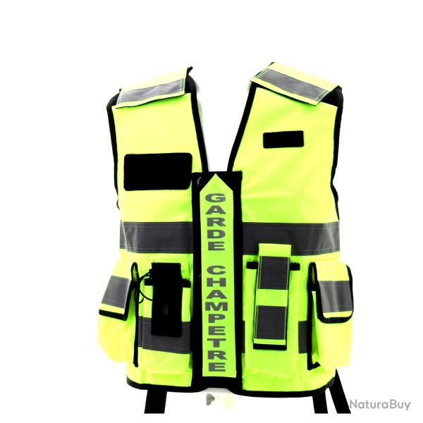 Gilet haute visibilit� GARDE CHAMPETRE