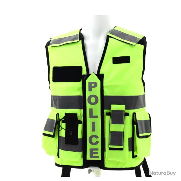 Gilet haute visibilit� POLICE NATIONALE