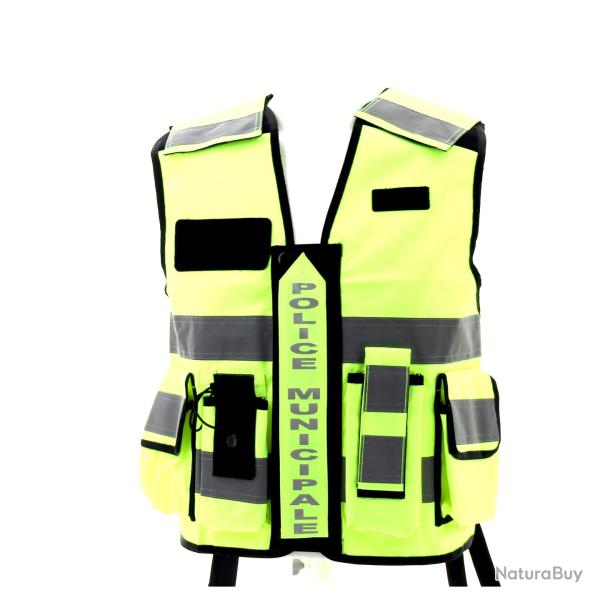 Gilet haute visibilit� POLICE MUNICIPALE