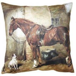 Coussin Cheval et chien LOVERGREEN