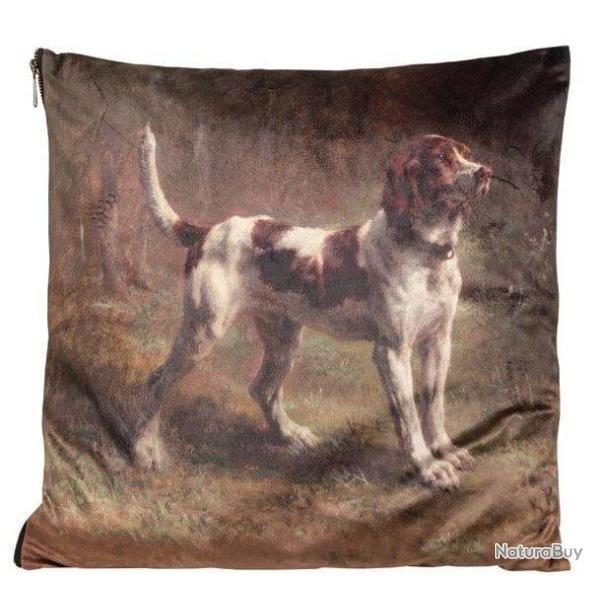 Coussin Chien �pagneul breton LOVERGREEN