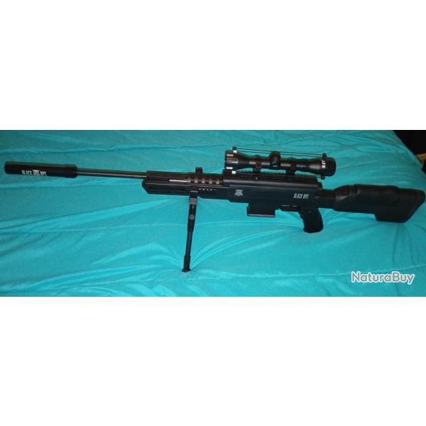 Carabine Black OPS Sniper Tactical 4,5mm 19.9 Joules, achat ou change contre 22 lr
