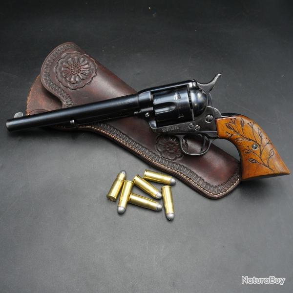 Colt single Action Army Smokeless frame calibre 38-40 Fabrication 1899 - Certificat BNE