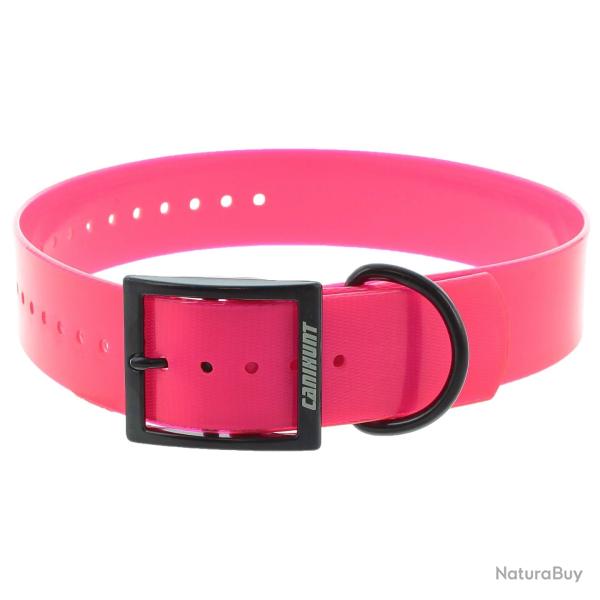 Colliers pour chien X-TREME boucle double 38mm ROSE GRAVE NUMERO NOM