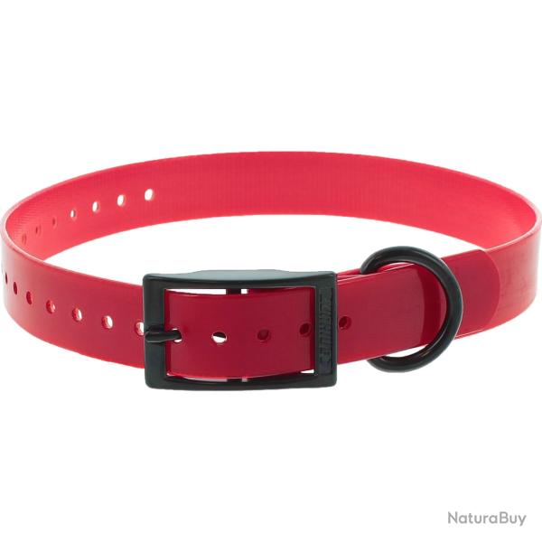 Colliers pour chien X-TREME boucle double  ROUGE GRAVURE NOM+NUMERO
