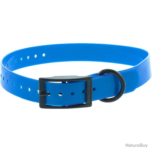 Colliers pour chien X-TREME boucle double   BLEU GRAVURE NOM+NUMERO