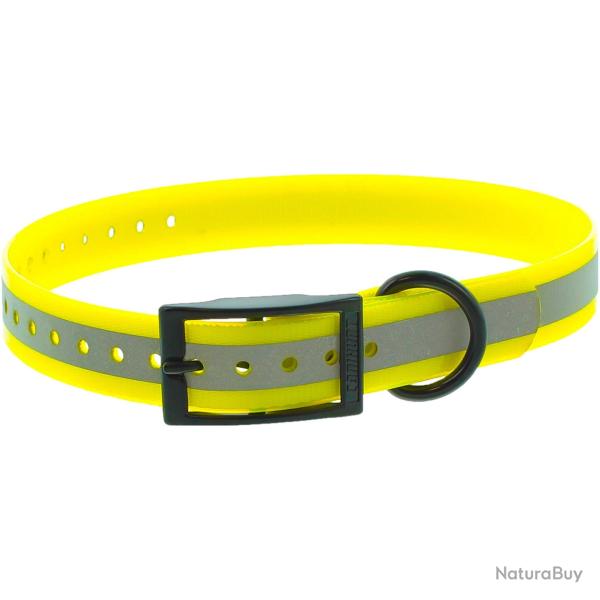 Colliers pour chien X-TREME rflchissant JAUNE