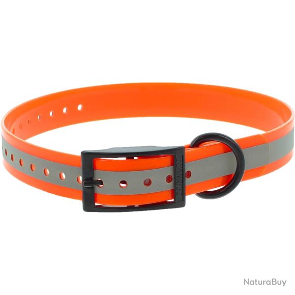 Colliers pour chien X-TREME rflchissant ORANGE