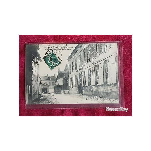 CPA - GENDARMERIE DE CHATILLON SUR SEINE(21)