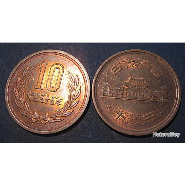 Japon , piece de 10 yen 1970 ttb