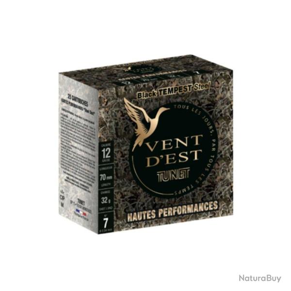 TUNET vent d'est CAL.12/70 black tempest pb.3 x25