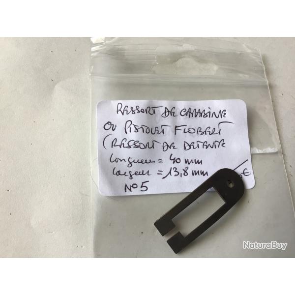 VENDU PAR LE-CUIRASSIER N5 RESSORT DE DETENTE DE CARABINE OU PISTOLET FLOBERT