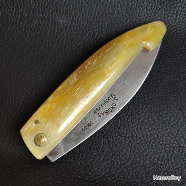 Navaja de Mallorca Majorque 1990 environ, corne, fait main 2 clous