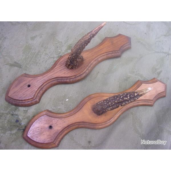 ratelier porte-fusil une arme en corne Manufrance