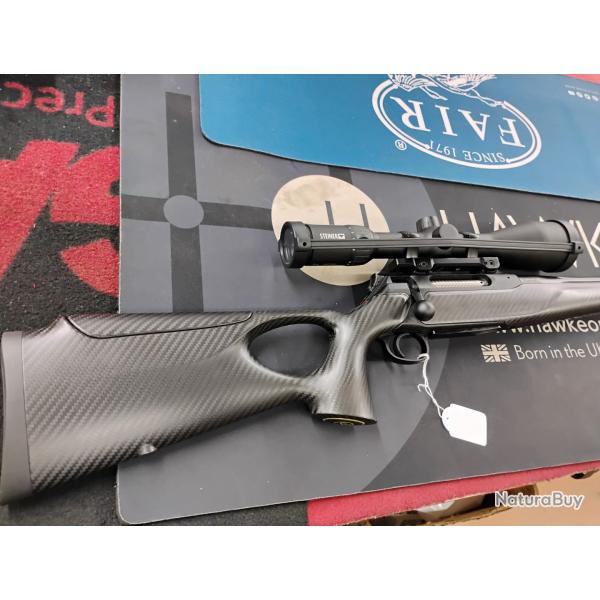 MAGNIFIQUE SAUER 404 XTC SYNCHRO CARBONE CAL 30.06 ETAT NEUF+STEINER RANGER 4-16X56+HAUSKEN JD224