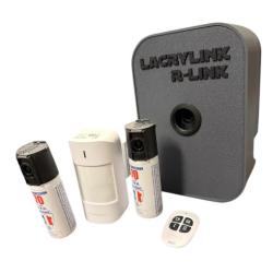 Centrale Alarme Diffuseur gaz lacrymogène compact 2 en 1