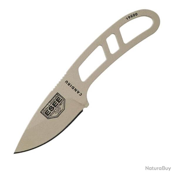 Couteau fixe de survie ESEE Candiru d�sert