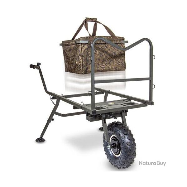 Chariot Electrique Solar SP C-Tech Traveller Power Barrow (Sans Batteries)