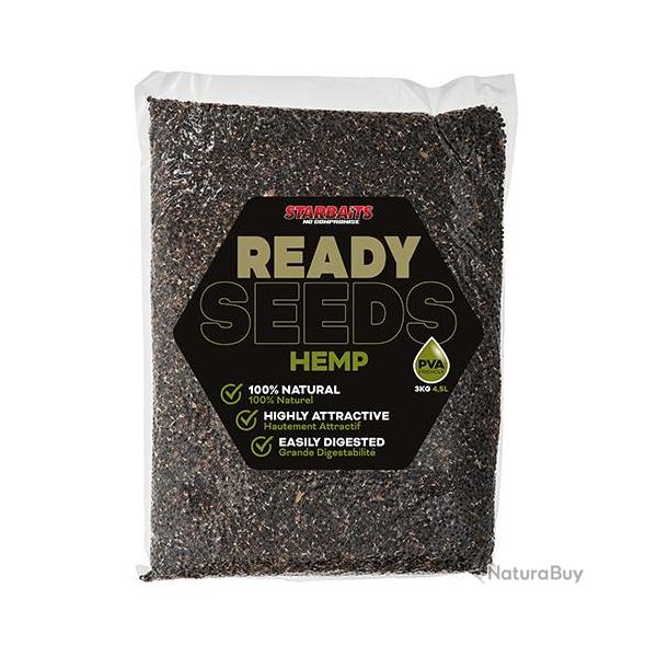 Graines Starbaits Ready Seeds Hemp 3kg