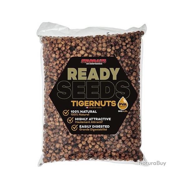 Graines Starbaits Ready Seeds Tigernuts 3kg
