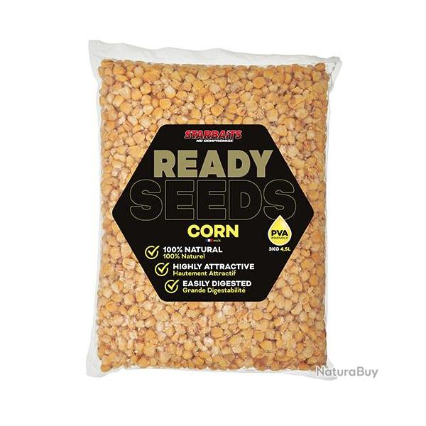 Graines Starbaits Ready Seeds Corn 3kg