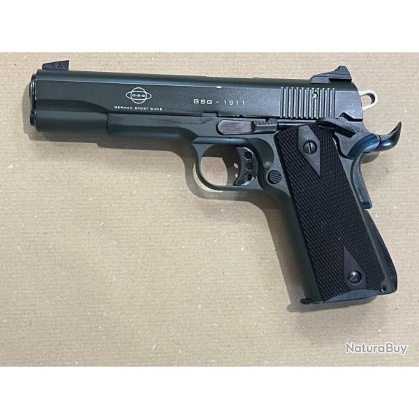 pistolet GSG 1911/22 vert calibre 22 LR