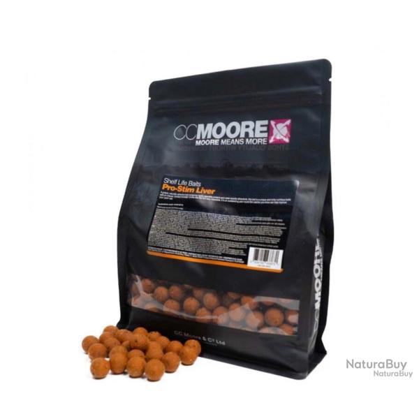 Bouillettes CCMoore Pro-Stim Liver 5kg 18mm