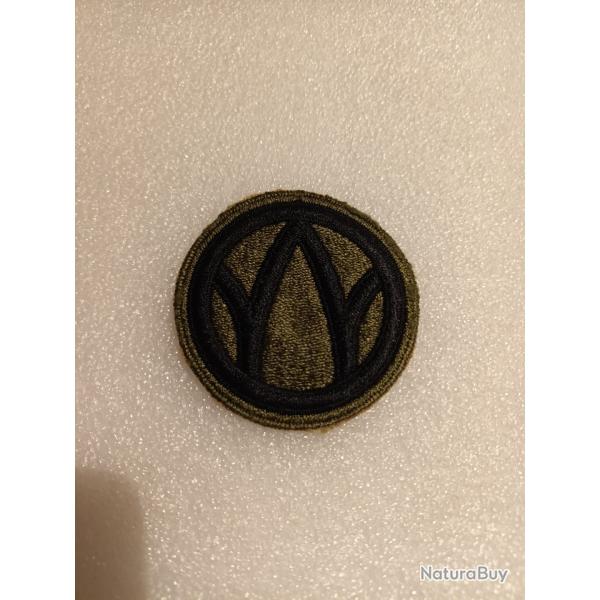 Patch arm�e us 89th INFANTRY DIVISION WW2 ORIGINAL 2