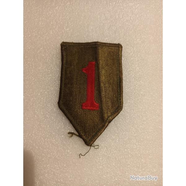 Patch arm�e us 1st INFANTRY DIVISION big red one ORIGINAL 1