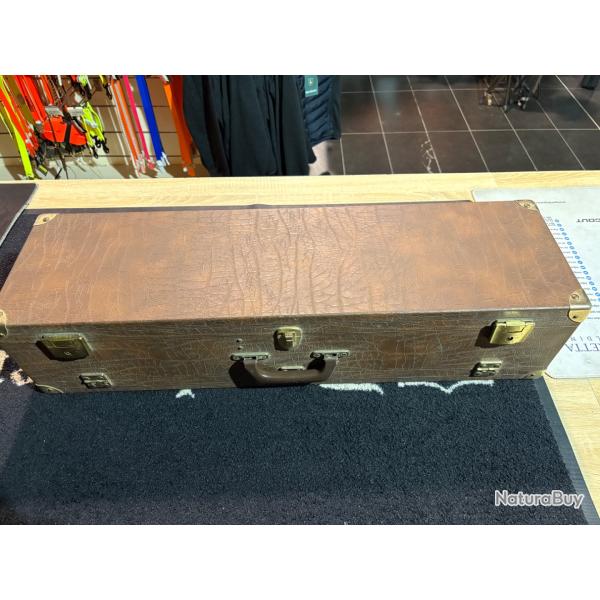 Magnifique mallette pour 2 fusil demont�s aux encheres objet rare