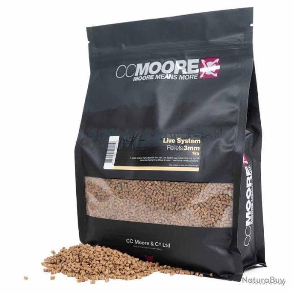 Pellets CCmoore live system 6mm 1kg