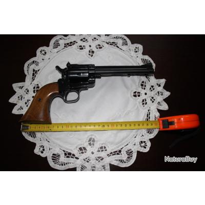 Marque allemande révolver RECK modèle R14 22LR mono coup tout acier ...