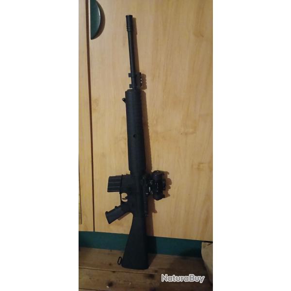 Crosman MTR77 NP 4.5mm (19.7 joules) + Red Dot 1x40 + Rehausse UNITY