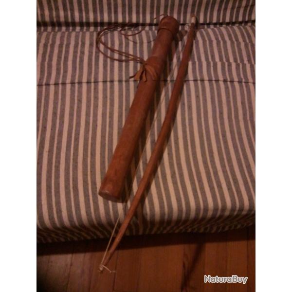 1 carquoi + 6 fl�ches + arc