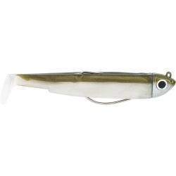 Leurre souple FIIISH Black minnow combo 105 Shore / 8g / Khaki - BM3213