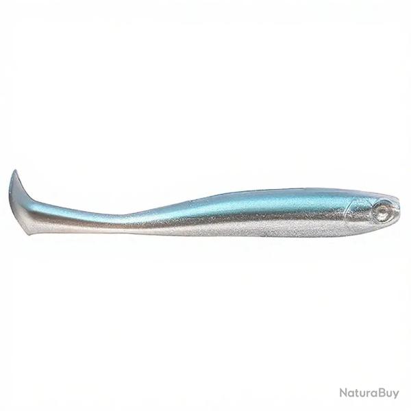 Leurre souple FIIISH Pit swimmer 125 Corps Pearl blue