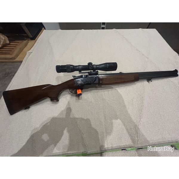 Brno mixte model zh324 calibre 16/70 et 7x57r et deuxi�me canon calibre 16/70
