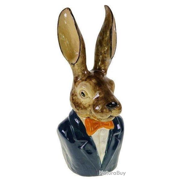 Buste de li�vre d�coratif bleu LOVERGREEN