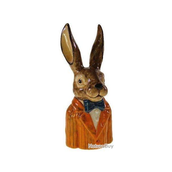 Buste de li�vre d�coratif orange LOVERGREEN