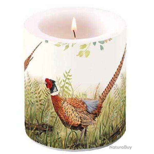 Bougie motif Faisan LOVERGREEN