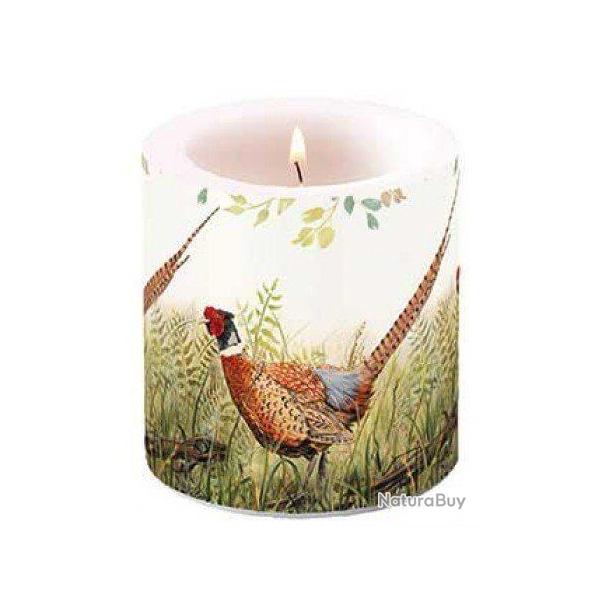 Bougie motif Faisan petit mod�le LOVERGREEN