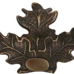 Bronze Feuille de ch&ecirc;ne pour troph&eacute;e LOVERGREEN