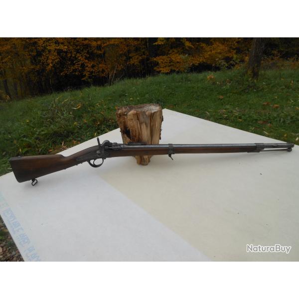 FUSIL A TABATIERE MODELE 1867 DE LA MANUFACTURE IMPERIALE DE TULLE