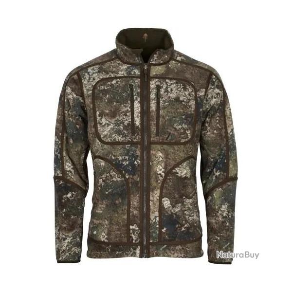 PINEWOOD Veste polaire rversible camouflage orange camo