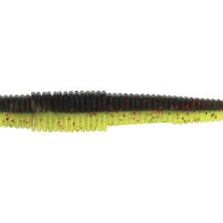 Westin Ned Worm Slim 5,5cm 1,5g chartreuse black