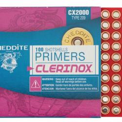 Cheddite Amorces Shotshell Primers Type 209 - 100 Pièces