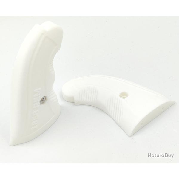 plaquette grip pietta 1858  poign�e crosse ergonomic style white